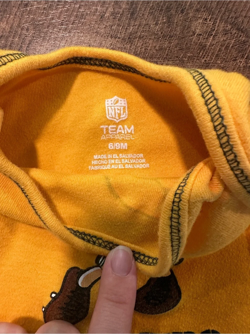 Green Bay Packers Baby Bundle NFL Team Apparel 6–9M/6–12M +FREE Bib & Burp Cloth